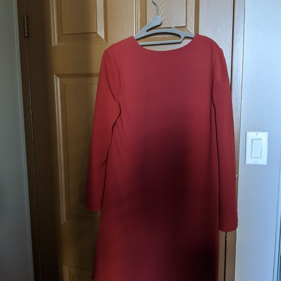 Theory Ulyssa Dress - Red Oak - Picture 3 of 6